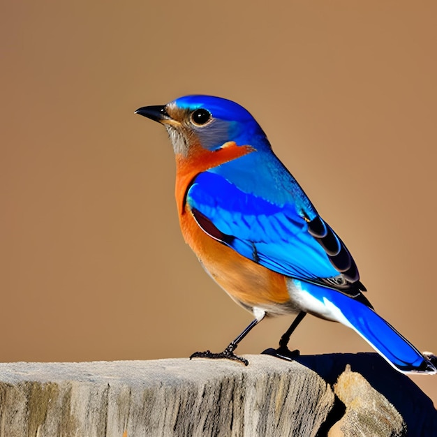 uccello azzurro