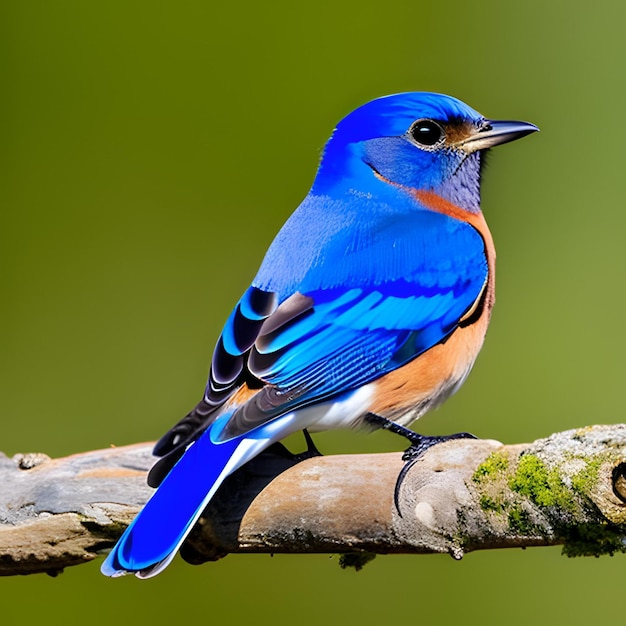 uccello azzurro