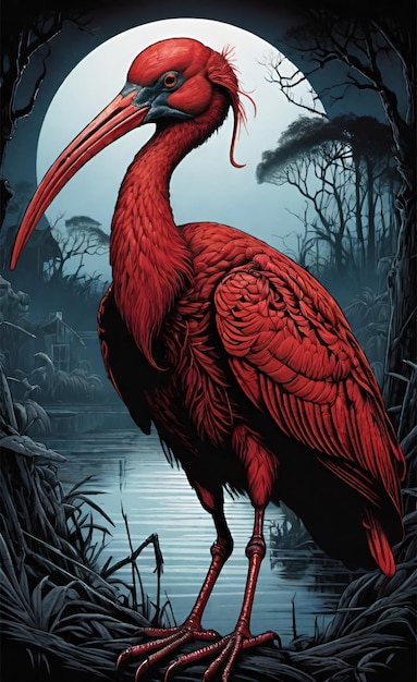 uccello ibis