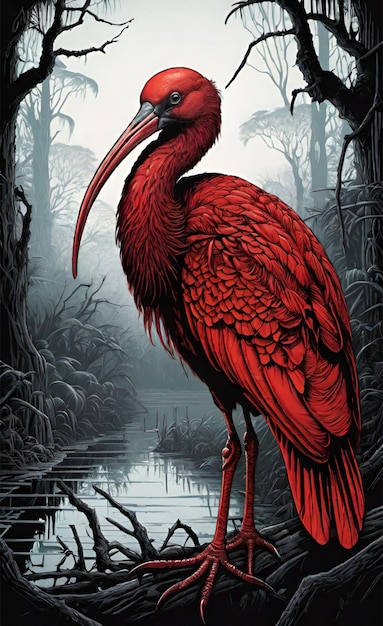 uccello ibis