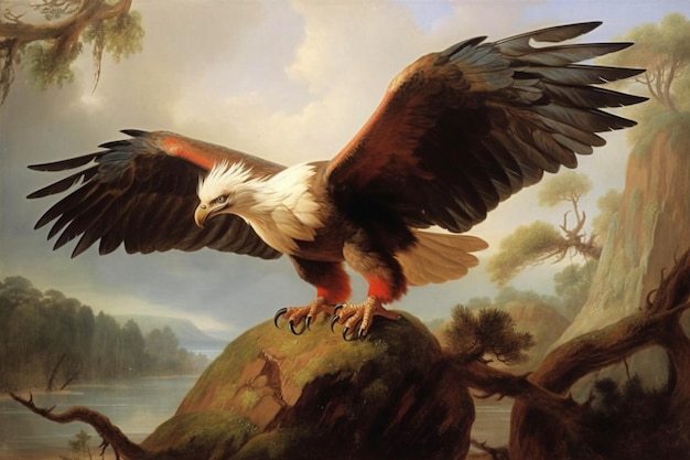 Uccello nazionale del governo federale della Germania 1848