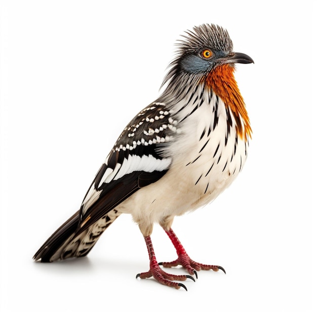 Uccello nazionale del Wurttemberg con sfondo bianco
