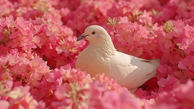 uccello su sakura