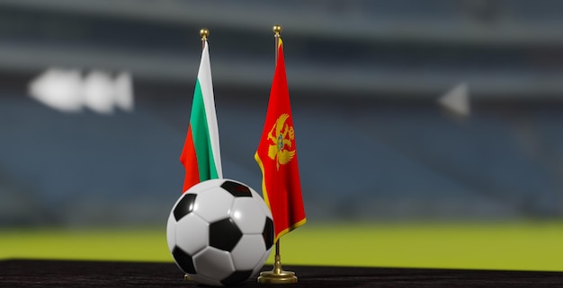 UEFA 2024 Calcio Bulgaria vs Montenegro Qualificazioni ai Campionati Europei