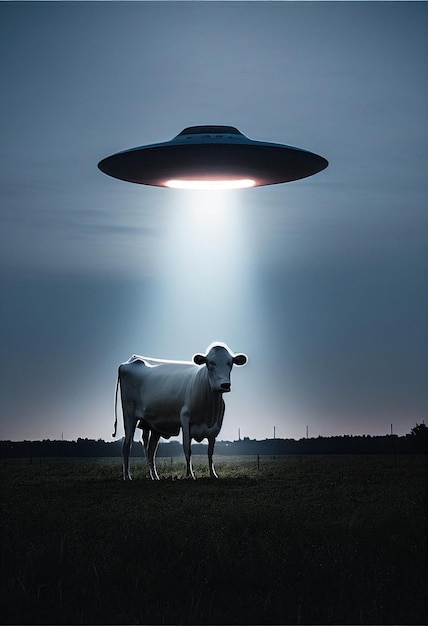 ufo ha rapito la mucca