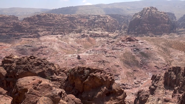 Umm Al Biyara Trail a Petra Giordania Patrimonio dell'Umanità