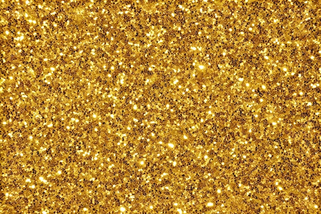 Un'affascinante consistenza d'oro luccicante