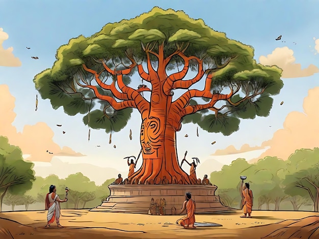 Un albero di Ashoka