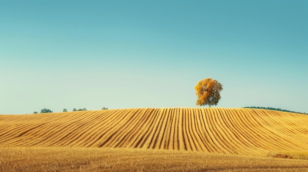 Un albero e un prato