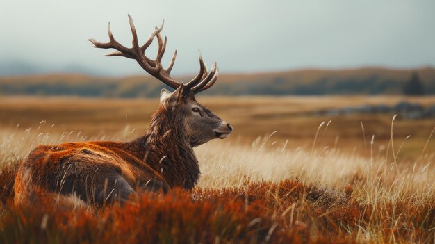 Un animale nel suo dominio naturale perfettamente in pace