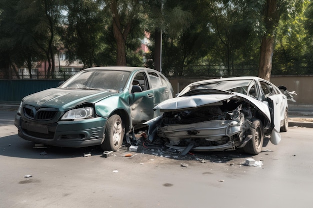 Un'auto che ha la parola macchina sopra