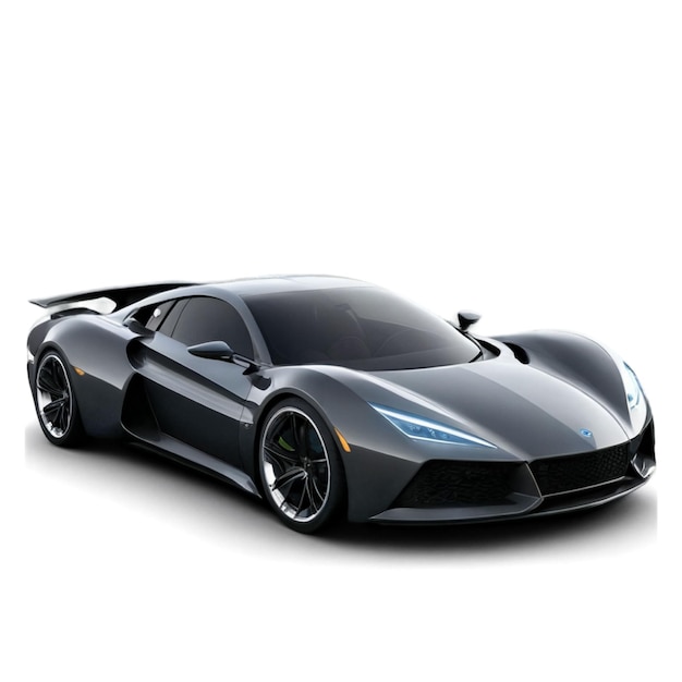 un'auto nera con un tetto nero e un tetto nera