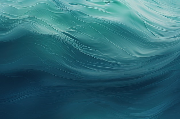 Un bel mare blu limpido con le onde