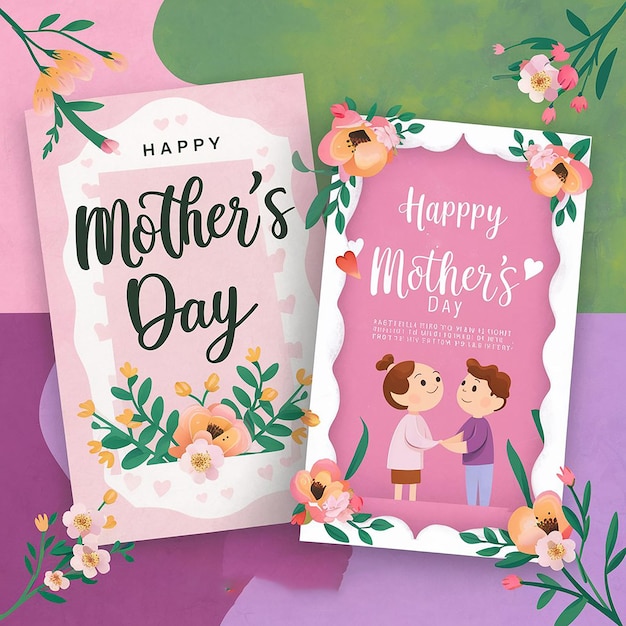 Un bellissimo biglietto per la festa della madre.