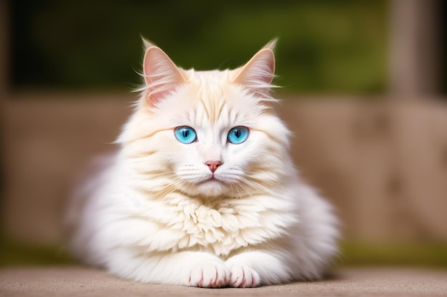 Un bellissimo gatto Fascino felino L'enigmatico mondo dei gatti IA generativa