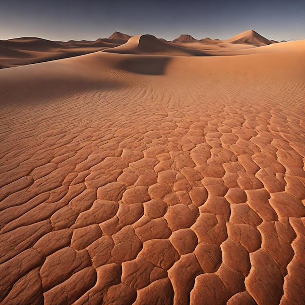 Un bellissimo paesaggio desertico