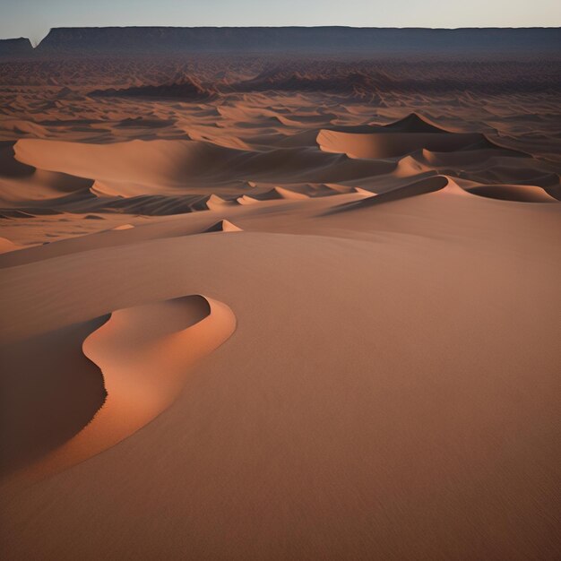 Un bellissimo paesaggio desertico