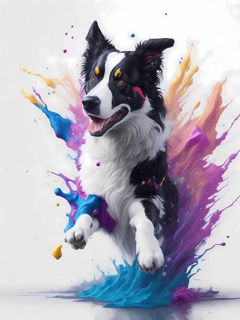 Un border collie