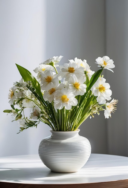 Un bouquet di fiori di primavera in un vaso