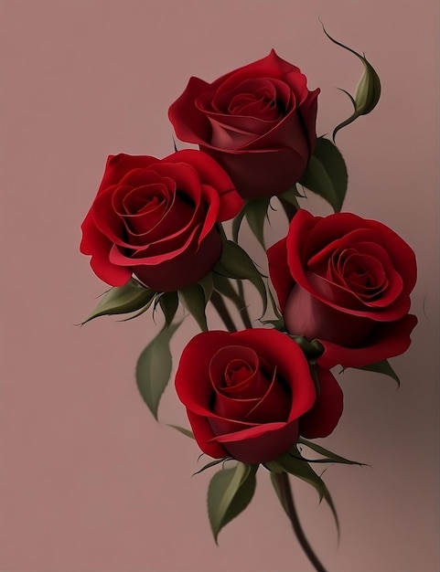 un bouquet di rose