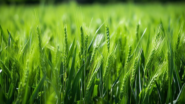 Un campo di lattuga grezza in stile crudo