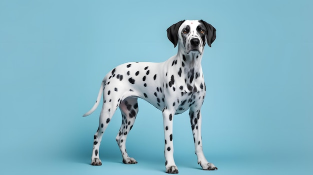 Un cane dalmata