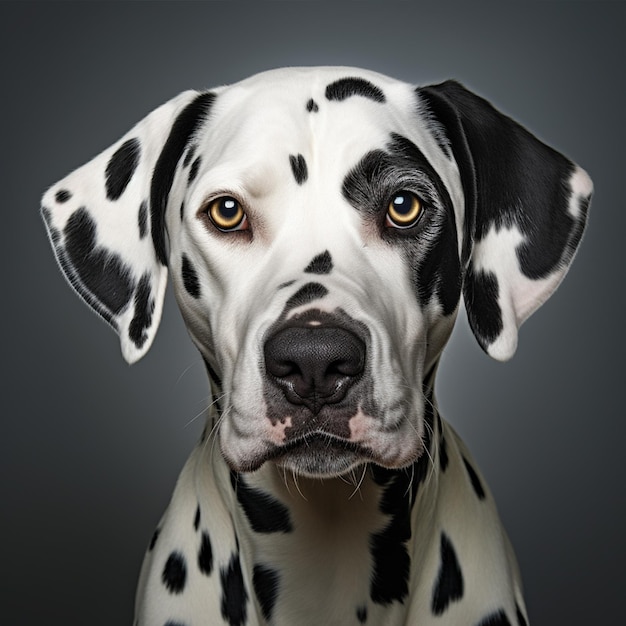 Un cane dalmata