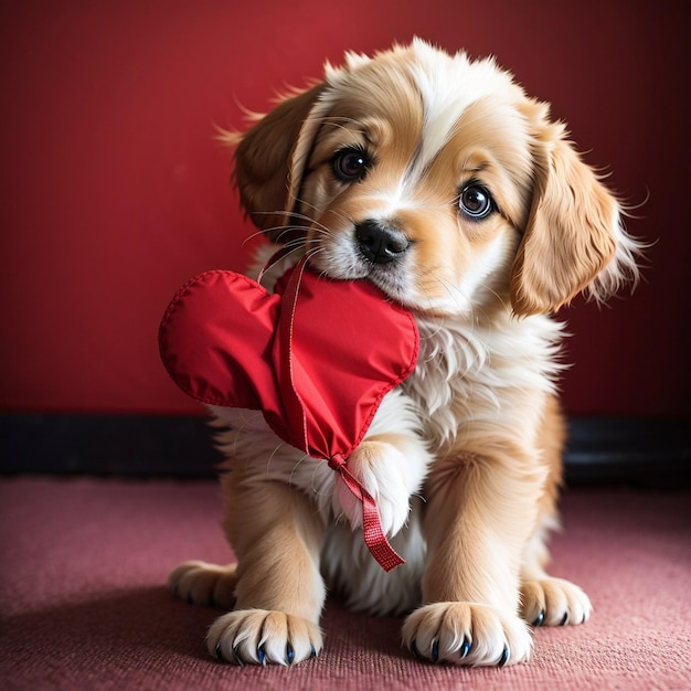 un cane innamorato