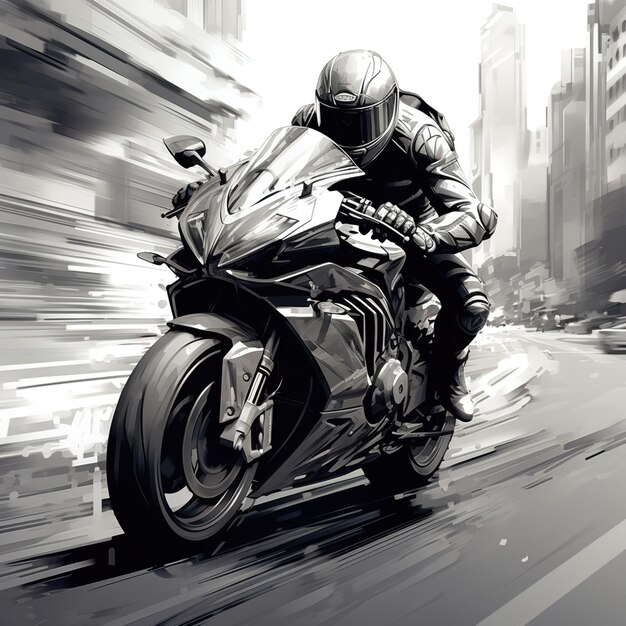 Un capolavoro artistico della moto da corsa