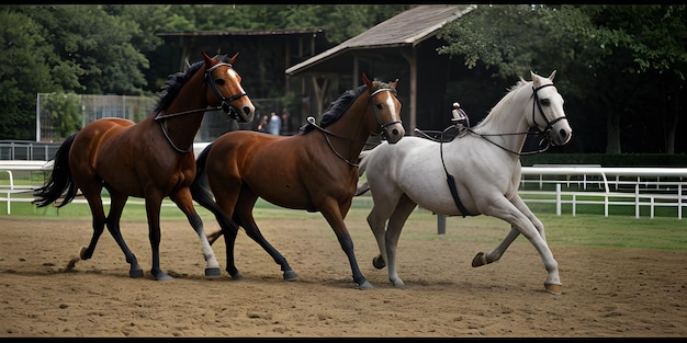 Un cavallo bellissimo e magnifico.