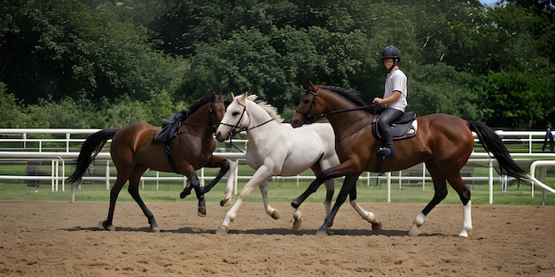 Un cavallo bellissimo e magnifico.