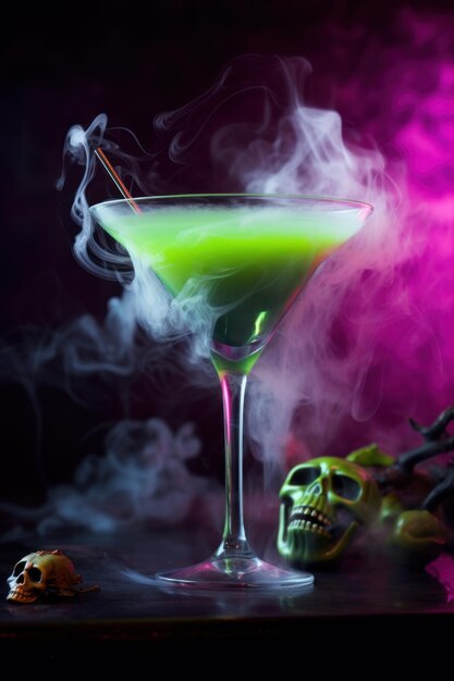Un cocktail fumoso di Halloween