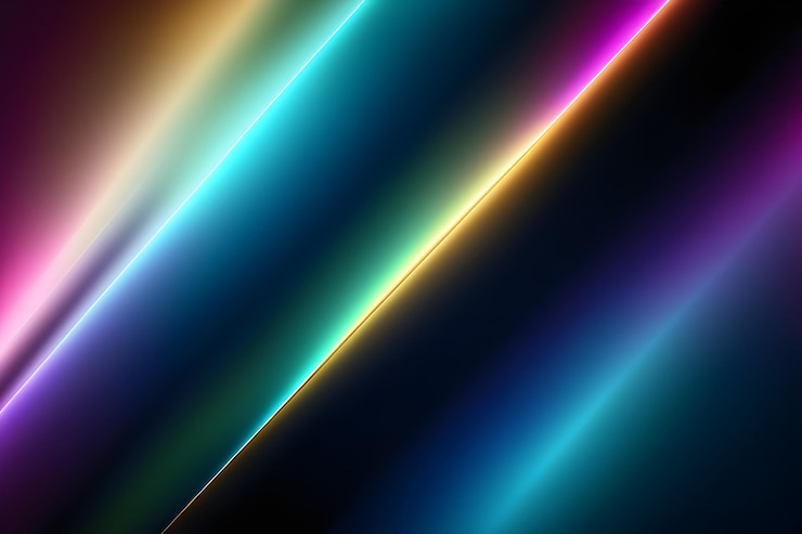 Foto un colorato disegno di un arcobaleno