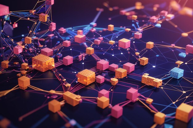 Un concetto tecnologicamente innovativo le credenziali blockchain forniscono una fiducia infallibile nelle transazioni digitali