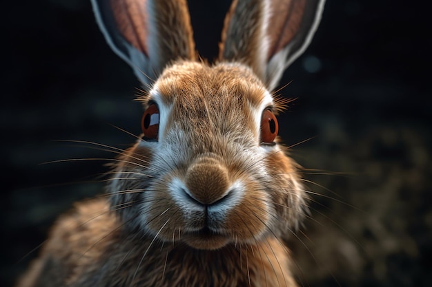 Un coniglio del film Il coniglio selvatico