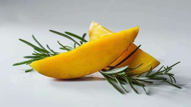 Un cuneo di mango e rosmarino