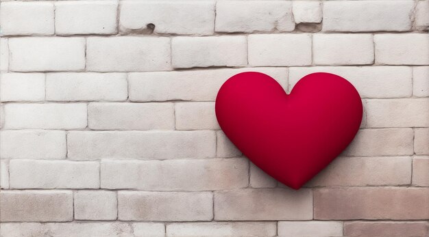 Un cuore seduto sul muro di Generative AI