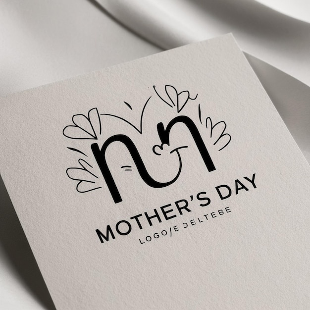 Un design minimalista e moderno per la festa della madre