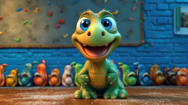 Un dinosauro del film Il buon dinosauro.