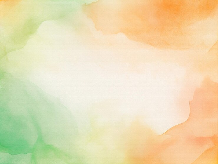 un dipinto ad acquerello di una faccia con uno sfondo verde