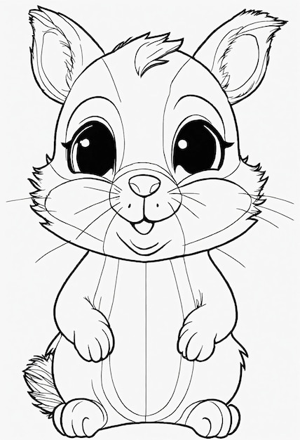 un disegno di un coniglio dei cartoni animati con un sorriso sul viso
