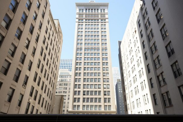 un edificio con un orologio in cima