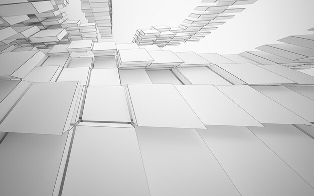 Un edificio con uno sfondo bianco e uno sfondo bianco.