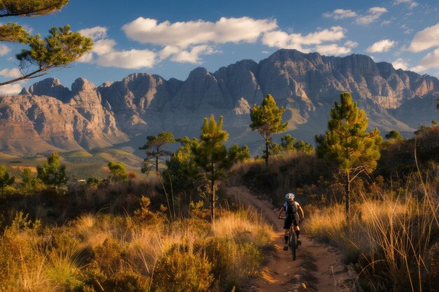 Un'emozionante avventura in mountain bike