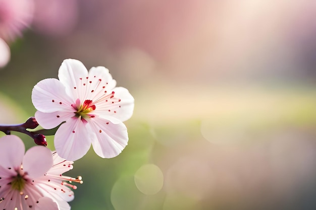 Un fiore con un centro rosa