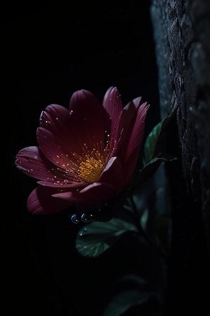 Un fiore nel buio