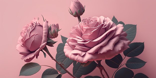 Un fiore rosa con sopra la parola amore