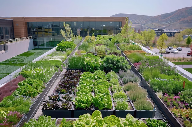 Un futuro più verde prende radice quando i tetti verdi diventano un simbolo di consapevolezza ambientale