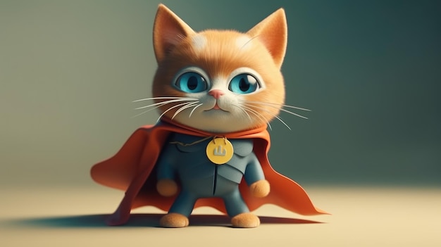 Un gatto di nome Pixar si trova in una stanza buia.