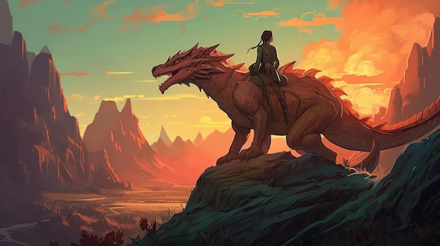 Un giovane cavaliere di draghi parte per un viaggio alla ricerca della leggendaria bestia che può esaudire qualsiasi desiderio